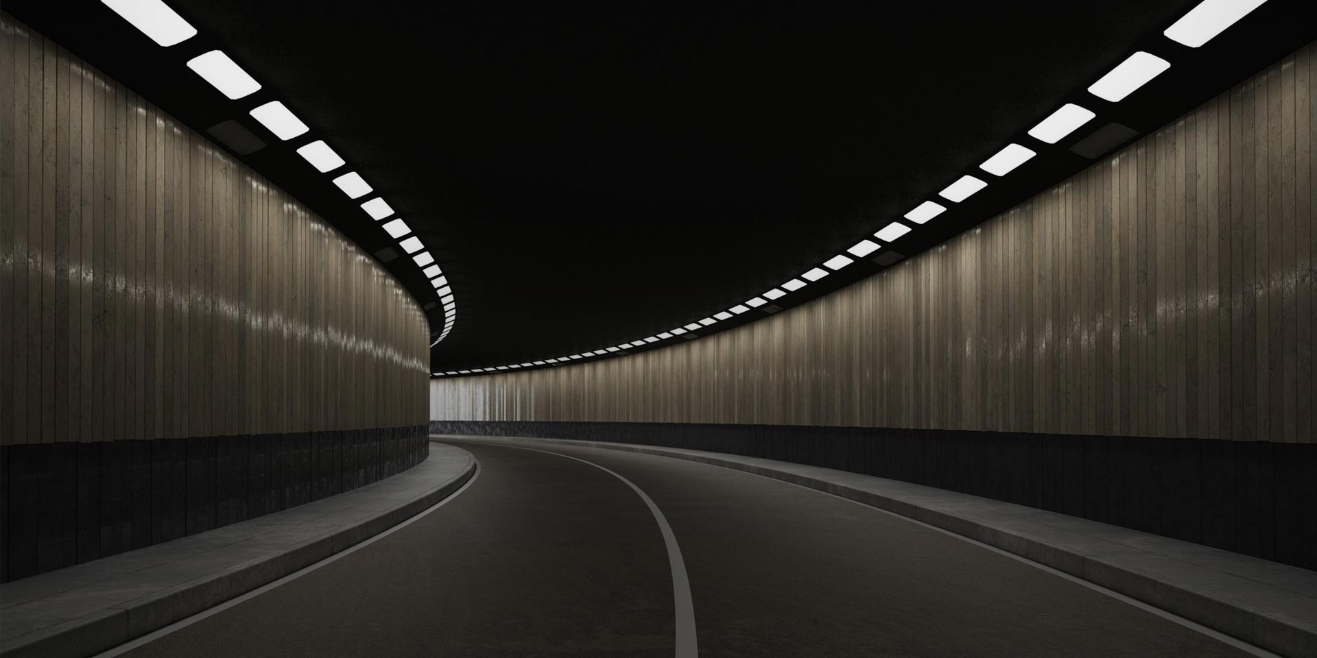 Traffic tunnel lighting