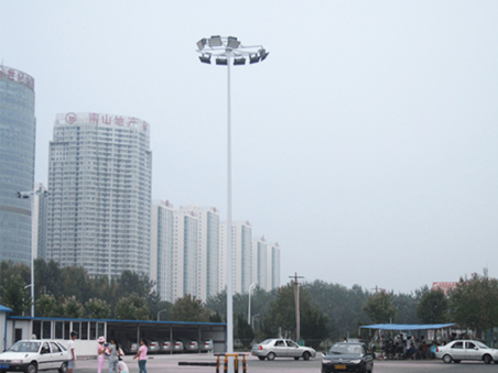 High Pole Lighting of Yantai University Driving School