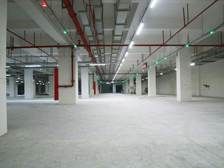 LED Lighting Project of Underground Parking Lot of Poly Champs Elysees Mansion