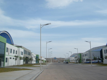 LED Street Lamps in the Plant Area Of Maintenance Center of Shendong Coal Company of Guoneng Group