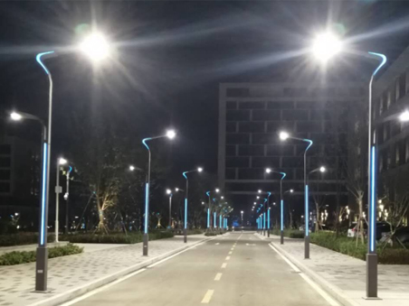 LED Street Lamp of Yantai Graduate School of Harbin Institute of Technology